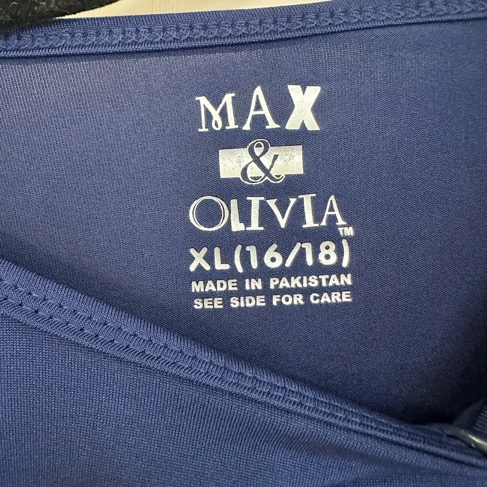 Max & Olivia 2 Piece Sleepwear / Under Garment– Blue – Boys XL (16/1/) – NEW